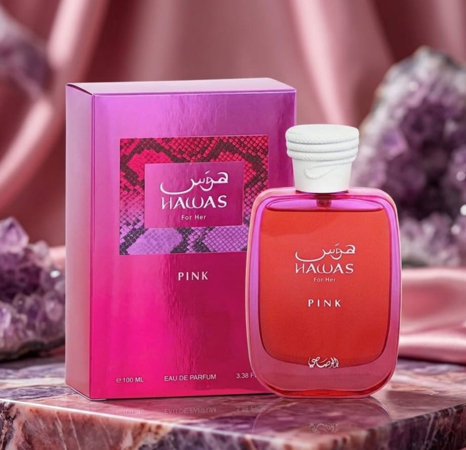 Rasasi Hawas Pink Eau de Parfum For Women 100ml