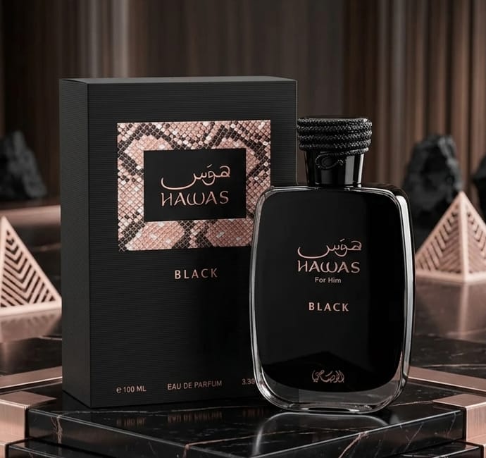 Rasasi Hawas Black Edp 100ml for Men