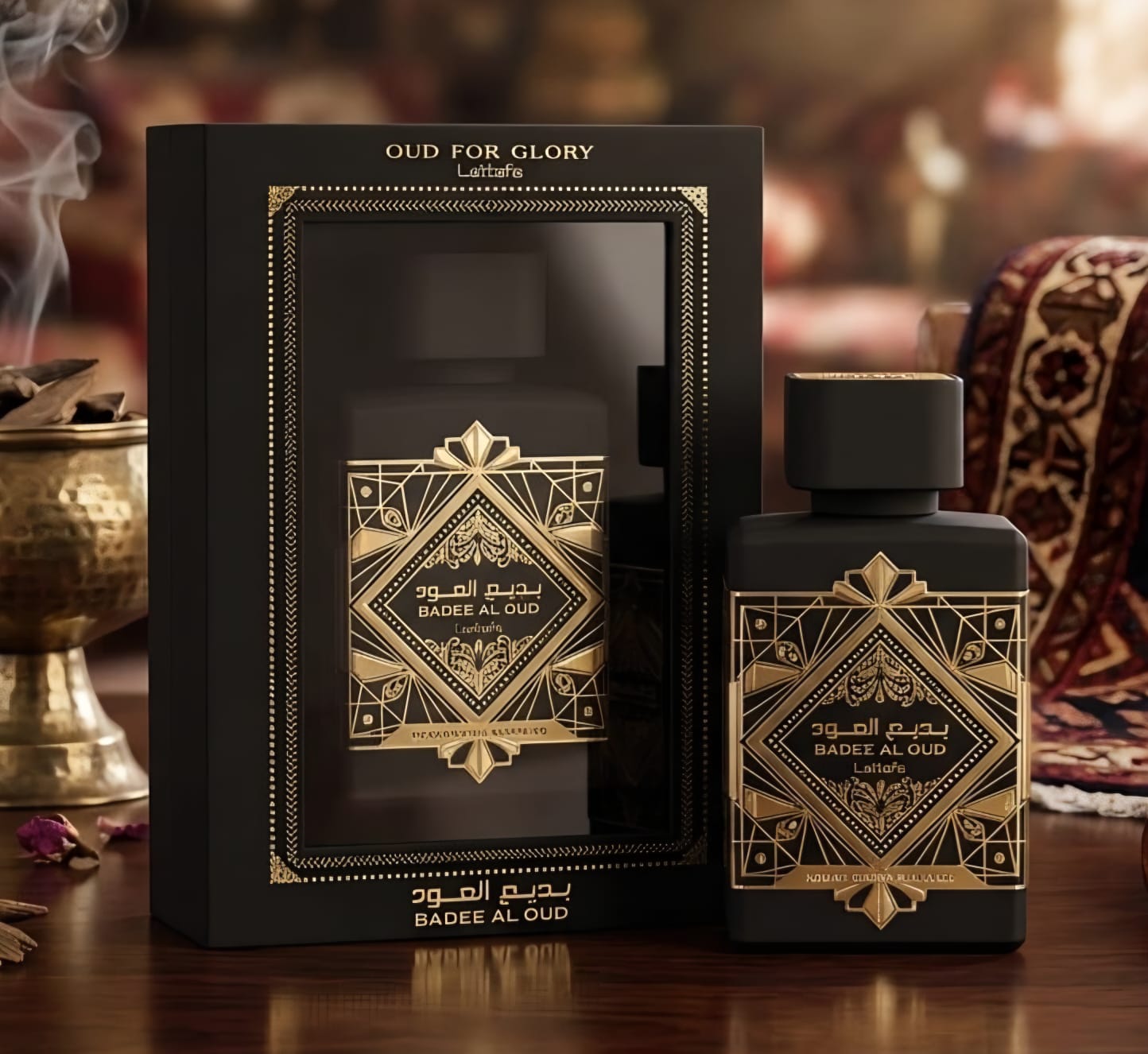 Lattafa Oud For Glory Bade'e Al Oud Lattafa EDP 100ml 3.4oz Unisex