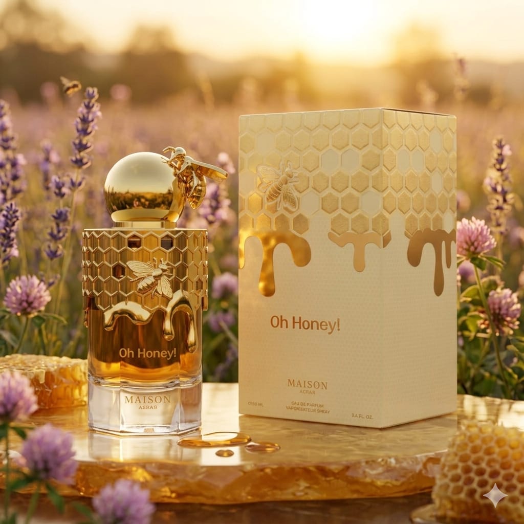Maison Asrar Oh Honey! Eau De Parfum 100ml For Men & Women