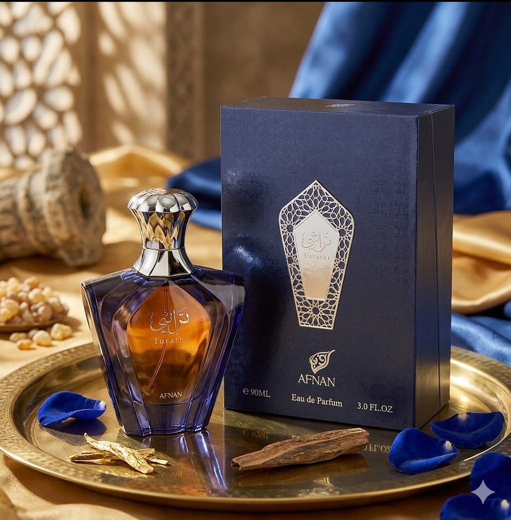 Afnan Turathi Blue Eau de Parfum Spray 90 ml For Men & Women